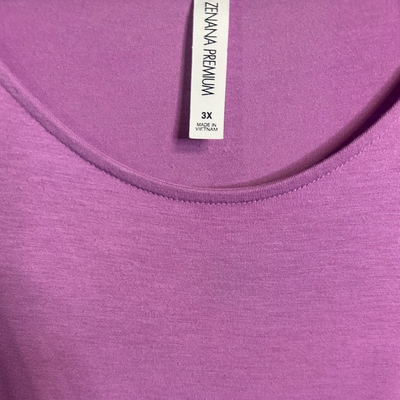 Zenana Premium Purple Casual Dress - Picture 3 of 3